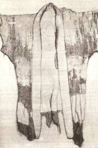 Kimono mistrza Kano uszyte przez jego siostrę, pod koniec nauki ju-jutsu w szkole Kito-Ryu (1881 r.)